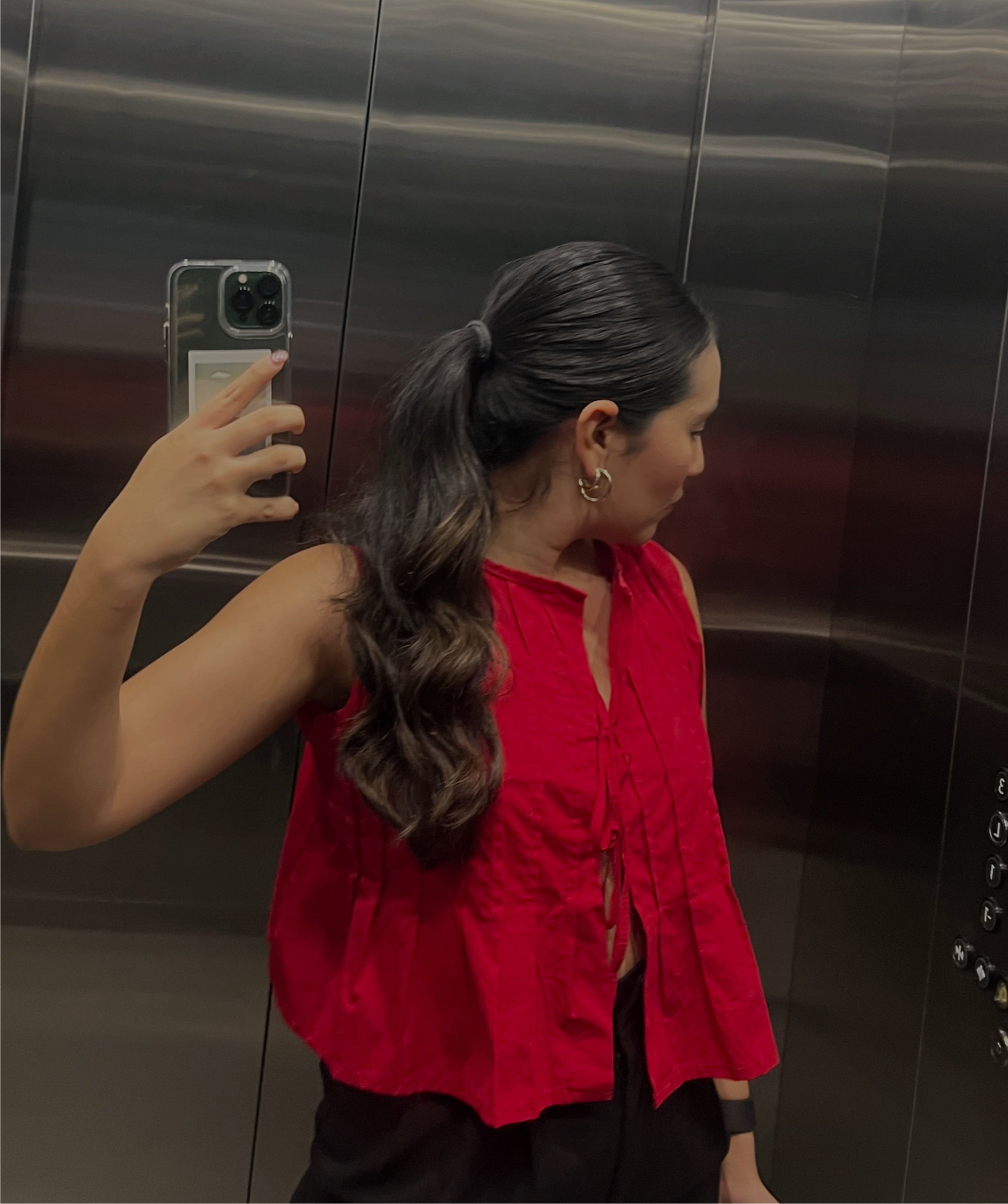 Top rojo Be Versatile