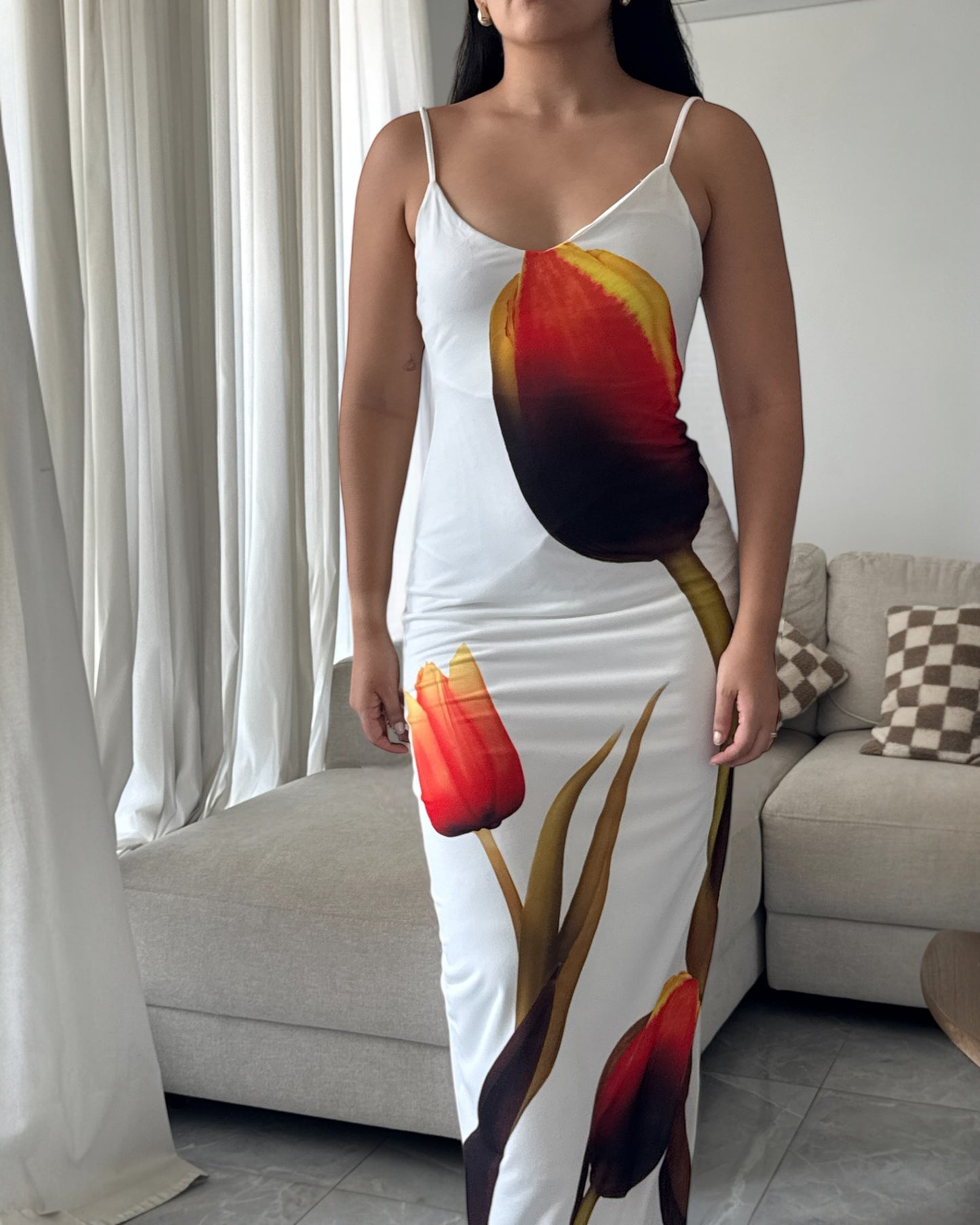 Dress tulipanes Zara