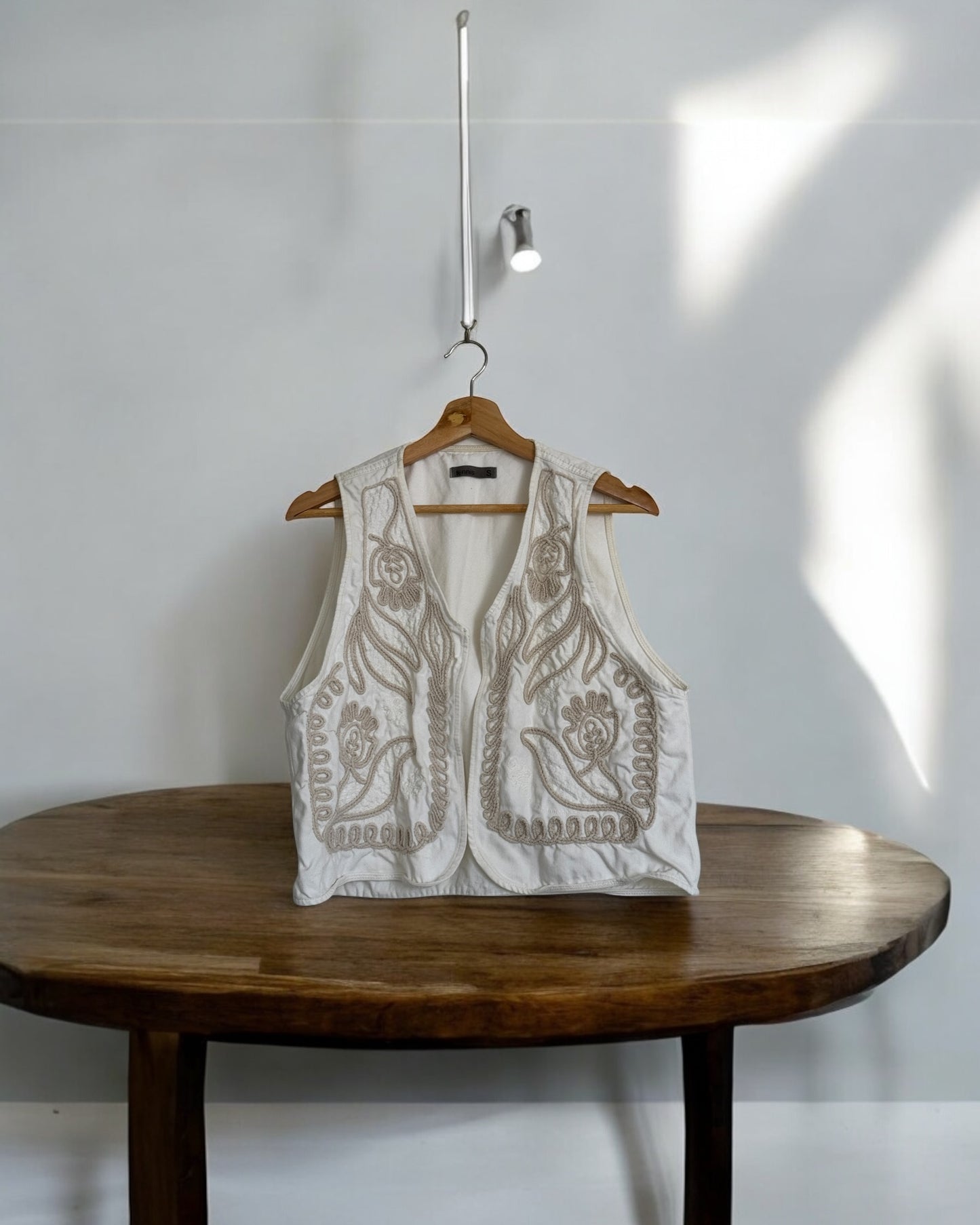 Chaleco tejido talla S