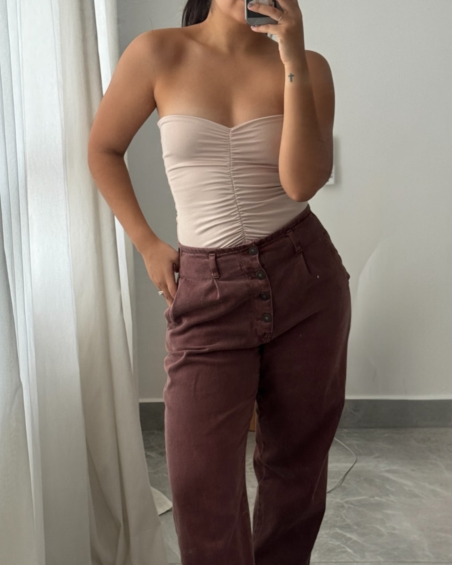 Body Nuevo strapless talla S