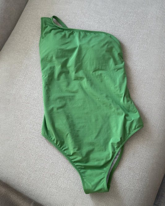 Vestido de baño verde talla M