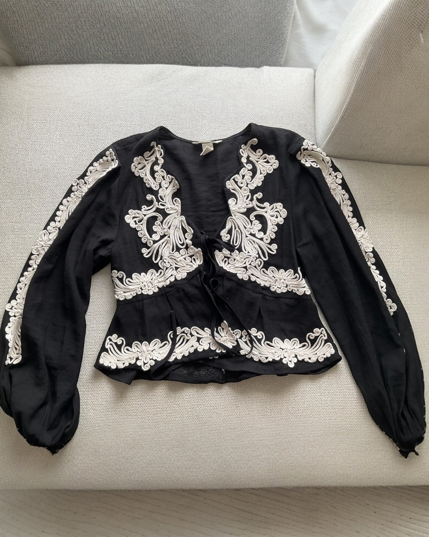 Camisa bordada Talla XS