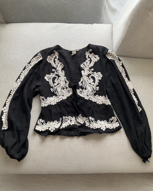 Camisa bordada Talla XS